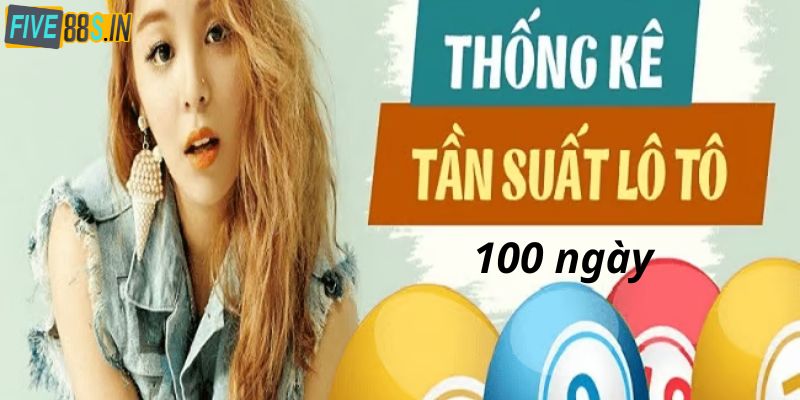 Thống kê tần suất lô tô miền bắc 100 ngày giúp người chơi nắm được số lần xuất hiện của các con số